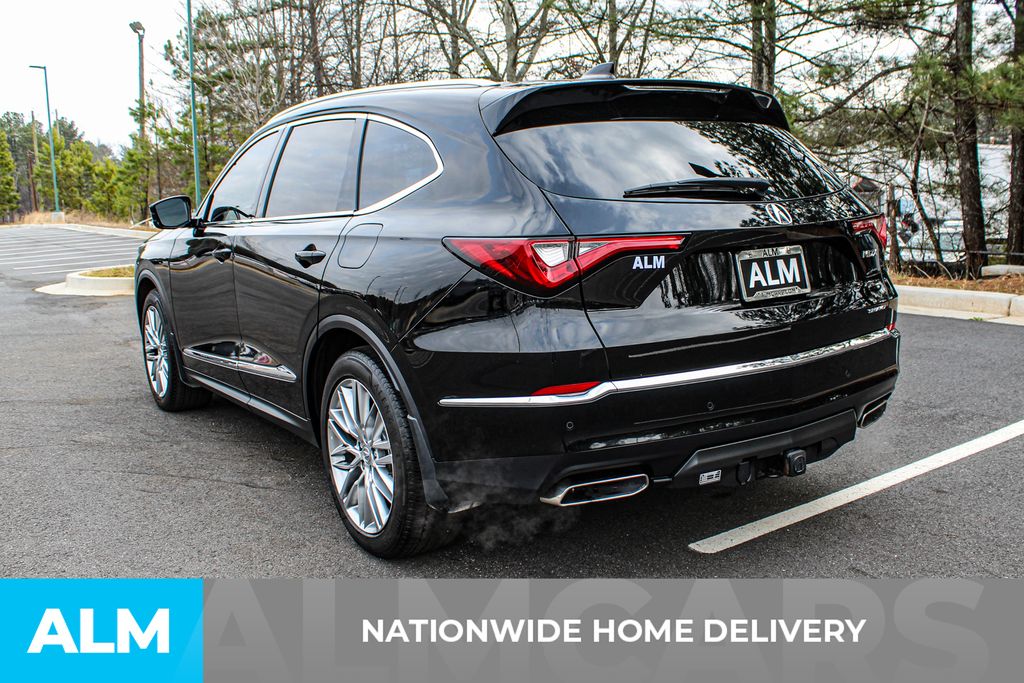 Used 2024 Black Acura Advance image 5