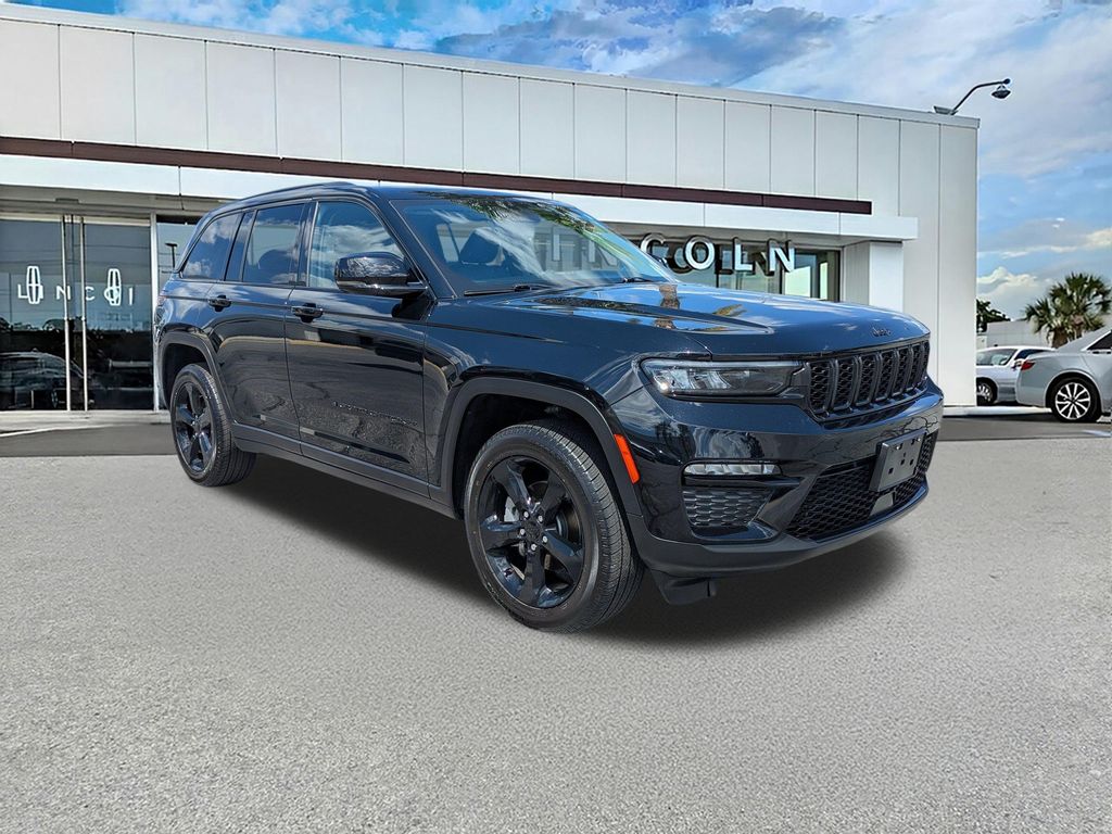 Diamond Black 2023 Jeep Grand Cherokee SUV / Crossover Four-Wheel Drive 8-Speed Automatic