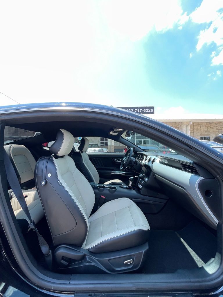 2016 Ford Mustang EcoBoost Premium Black at Wharton Ford