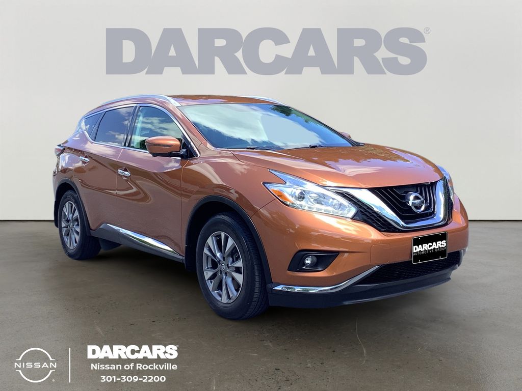 Pacific Sunset Metallic 2016 Nissan Murano SL AWD SUV / Crossover All-Wheel Drive Continuously Variable Transmission