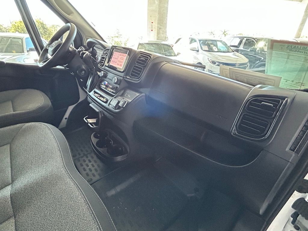 Used 2024 Bright White Clearcoat Ram High Roof image 26