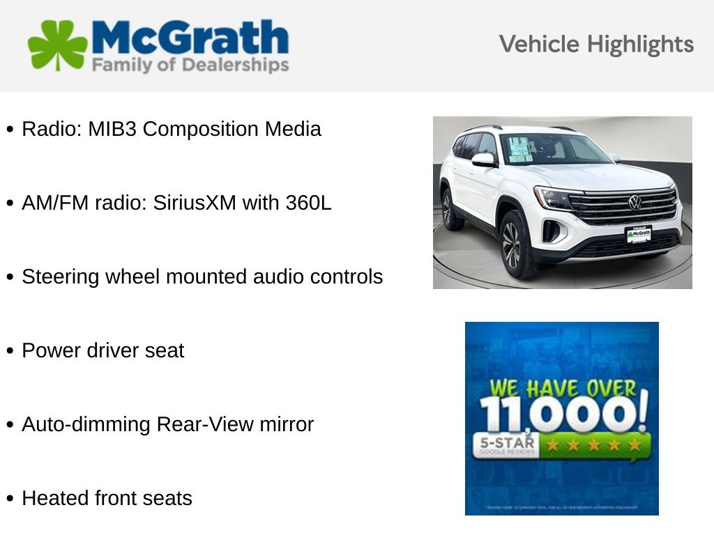 New 2026 White/off-white Volkswagen 2.0T SE image 5