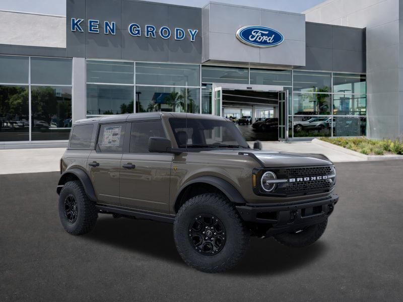 Gray 2026 Ford Bronco Badlands 4-Door 4WD SUV / Crossover Four-Wheel Drive Automatic