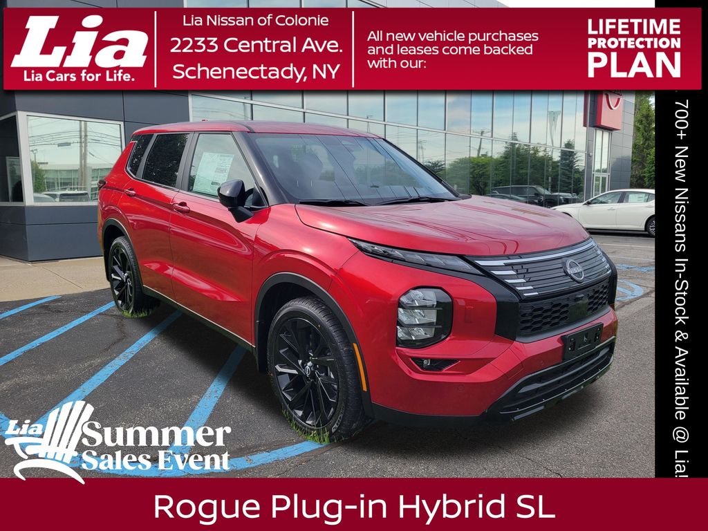 Royal Red 2026 Nissan Rogue Plug-In Hybrid SUV / Crossover All-Wheel Drive 1-Speed Automatic