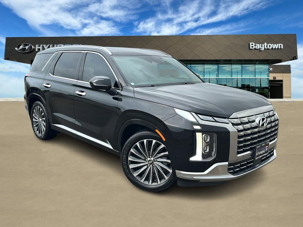 2023 Hyundai Palisade Calligraphy Black at Gullo Toyota