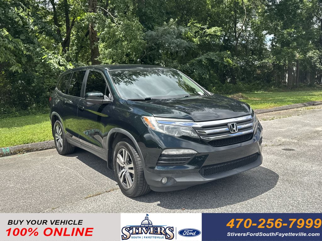 Brown (Tan) 2018 Honda Pilot SUV / Crossover Front-Wheel Drive 6-Speed Automatic