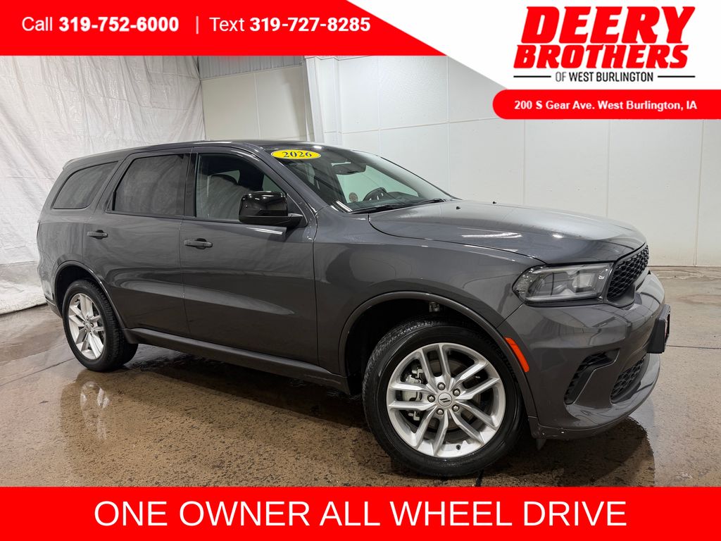 Vapor Gray 2026 Dodge Durango SUV / Crossover All-Wheel Drive 8-Speed Automatic