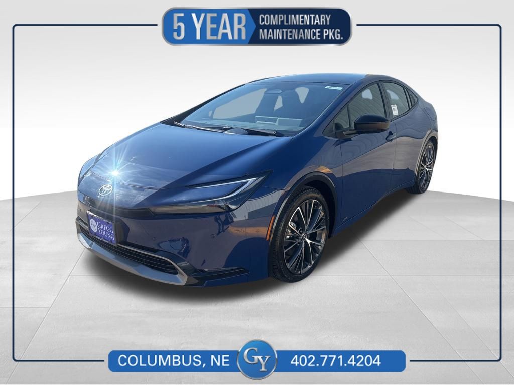 Reservoir Blue 2026 Toyota Prius XLE AWD Hatchback All-Wheel Drive Continuously Variable Transmission