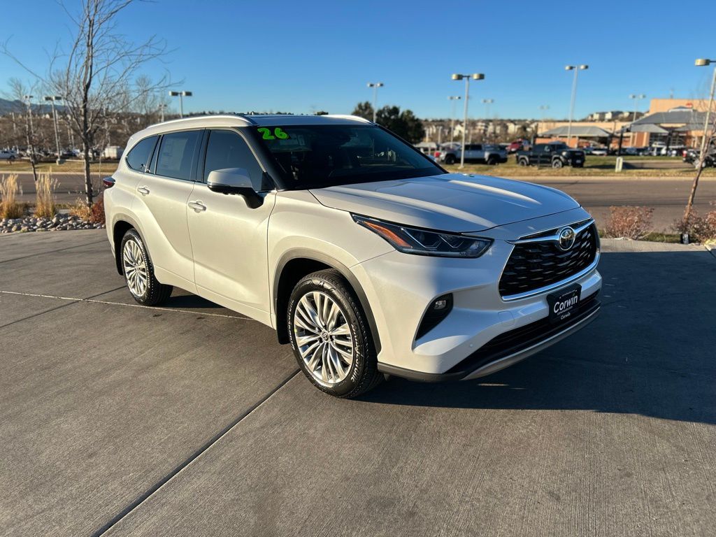 2026 Toyota Highlander Platinum AWD