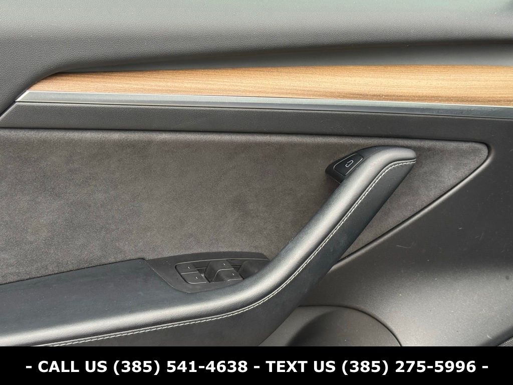 Blue 2022 Tesla Model 3 Long Range AWD Sedan All-Wheel Drive 1-Speed Automatic