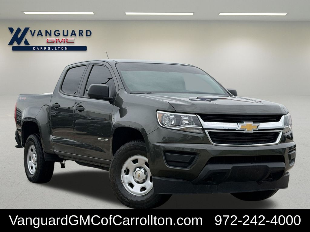Deepwood Green Metallic 2018 Chevrolet Colorado Pickup Truck Four-Wheel Drive 8-Speed Automatic