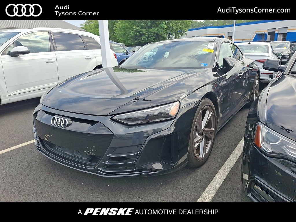 Mythos Black Metallic 2023 Audi e-tron GT Sedan All-Wheel Drive 1-Speed Automatic