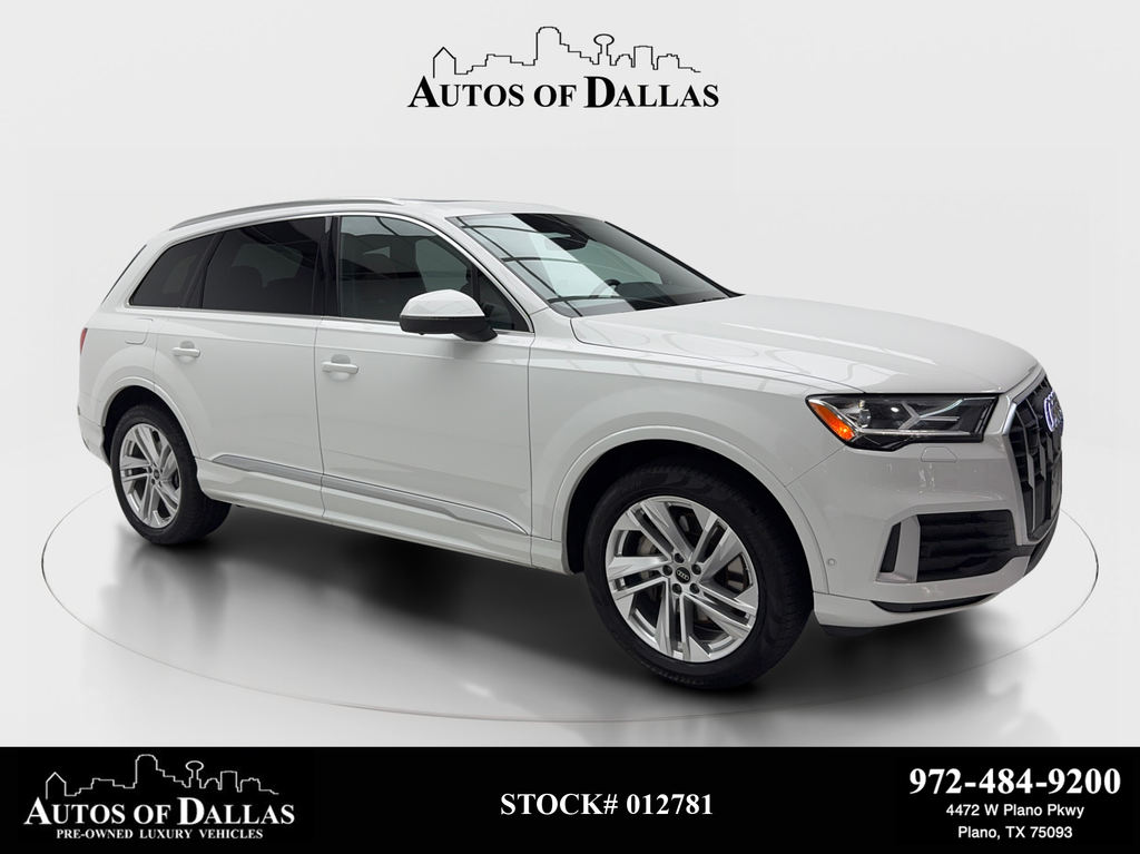 Carrara White 2023 Audi Q7 quattro Premium 45 TFSI SUV / Crossover All-Wheel Drive 8-Speed Automatic