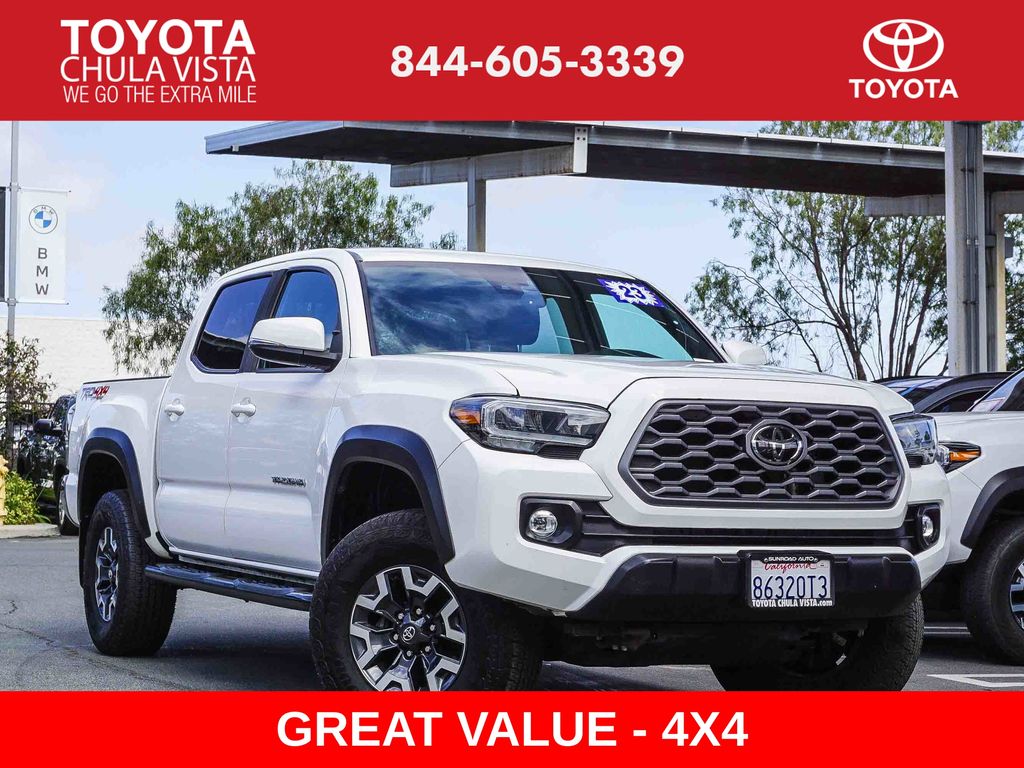 Ice Cap 2023 Toyota Tacoma Pickup Truck Four-Wheel Drive 6-Speed Automatic