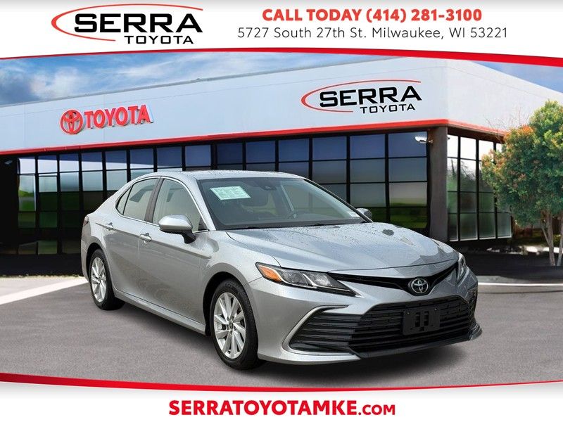 Celestial Silver Metallic 2021 Toyota Camry Sedan Front-Wheel Drive 8-Speed Automatic