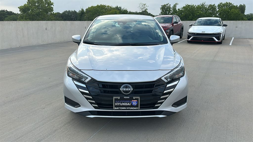 2025 Nissan Versa 1.6 SV Silver at Emmons Autoplex