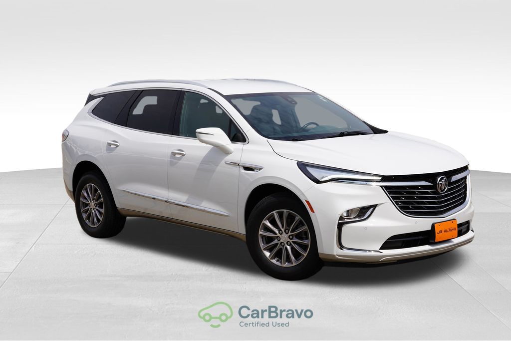 Summit White 2022 Buick Enclave SUV / Crossover Four-Wheel Drive 9-Speed Automatic