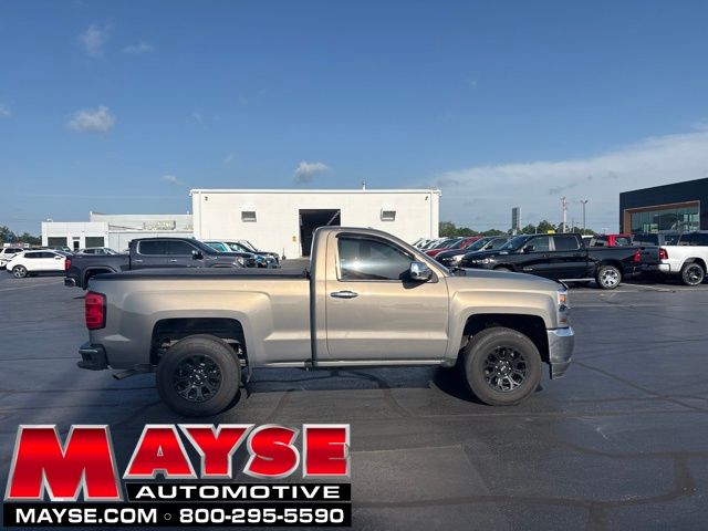 Pepperdust Metallic 2017 Chevrolet Silverado 1500 LS 4WD Pickup Truck Four-Wheel Drive 6-Speed Automatic Overdrive