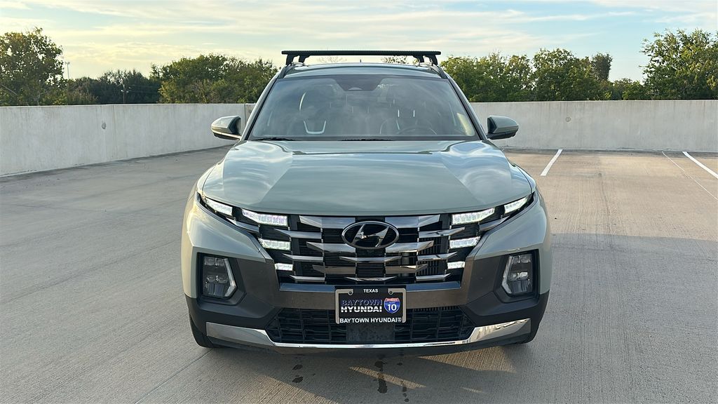 2023 Hyundai Santa Cruz Limited Green at Don McGill Toyota