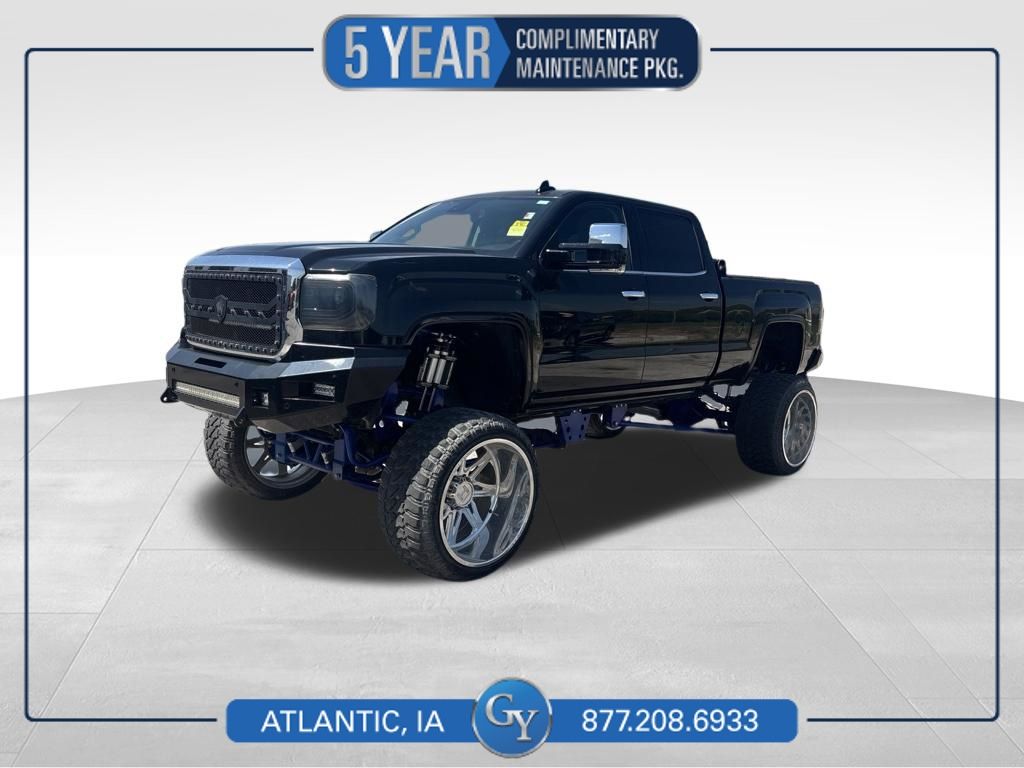 Onyx Black 2015 GMC Sierra 2500HD Pickup Truck Four-Wheel Drive 6-Speed Automatic