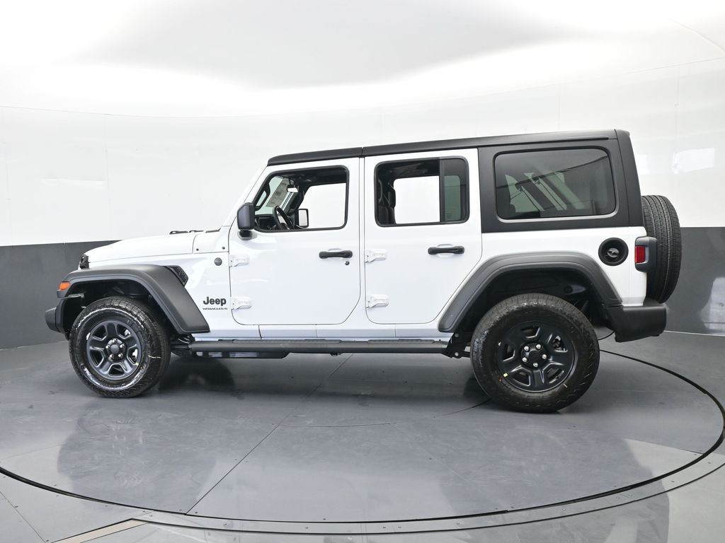 New 2026 Bright White Clearcoat Jeep Sport image 3