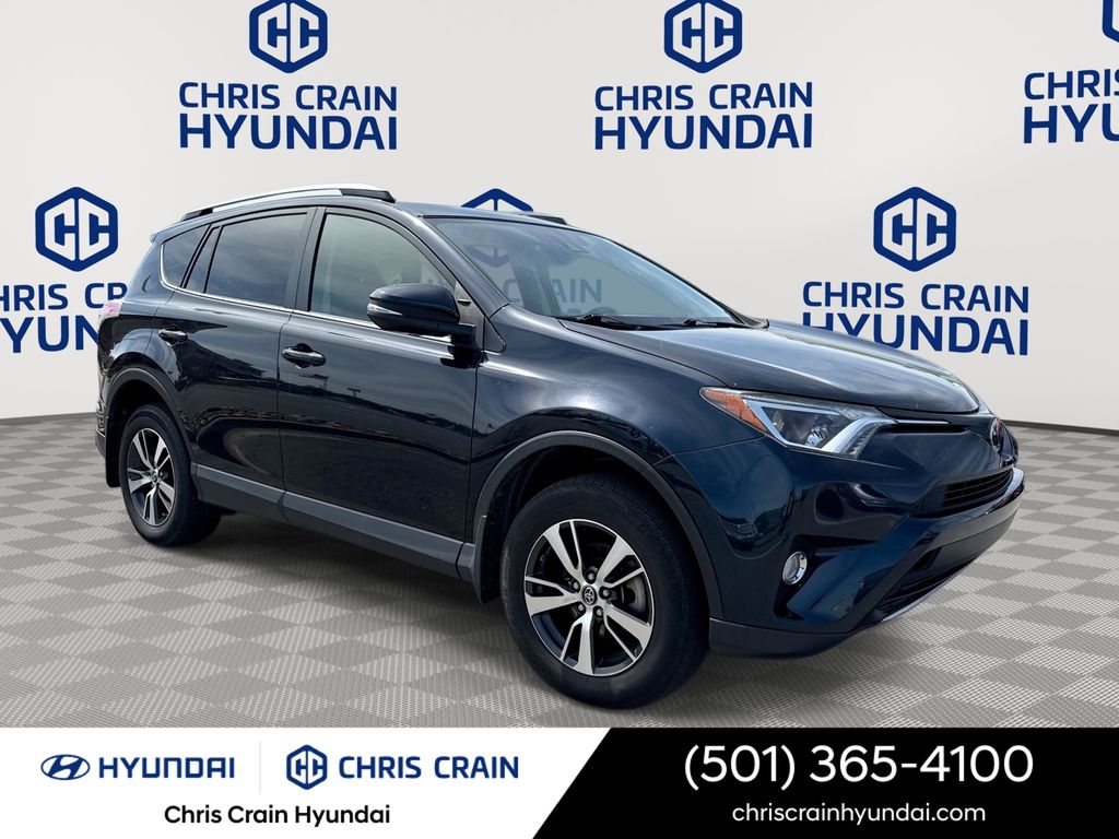 Teal (Aqua) 2018 Toyota RAV4 XLE SUV / Crossover Front-Wheel Drive 6-Speed Automatic