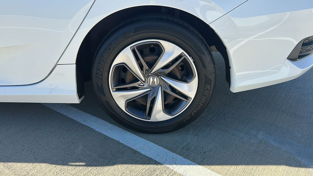 2019 Honda Civic LX White at Emmons Autoplex