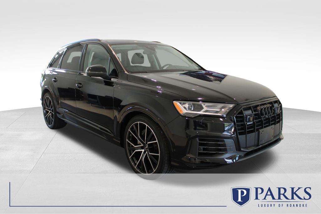 Mythos Black Metallic 2022 Audi Q7 SUV / Crossover All-Wheel Drive 8-Speed Automatic