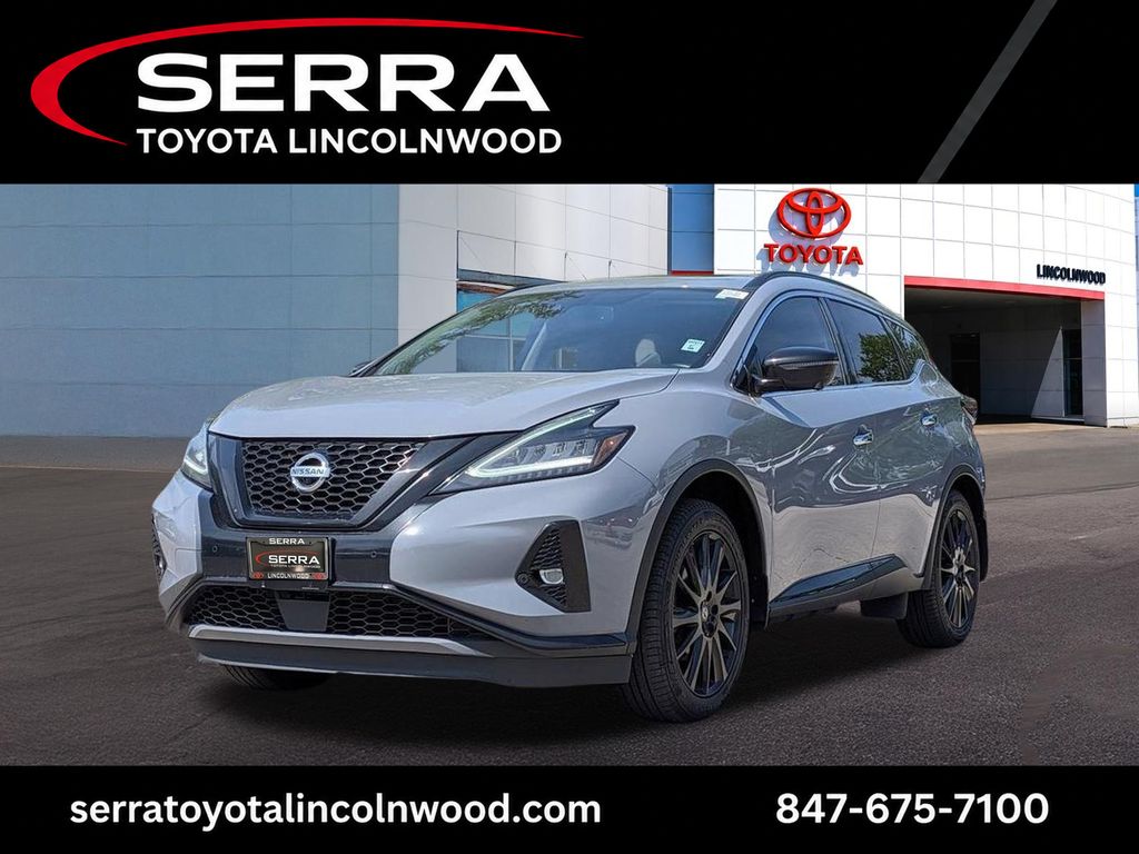 Silver 2021 Nissan Murano SUV / Crossover All-Wheel Drive Continuously Variable Transmission
