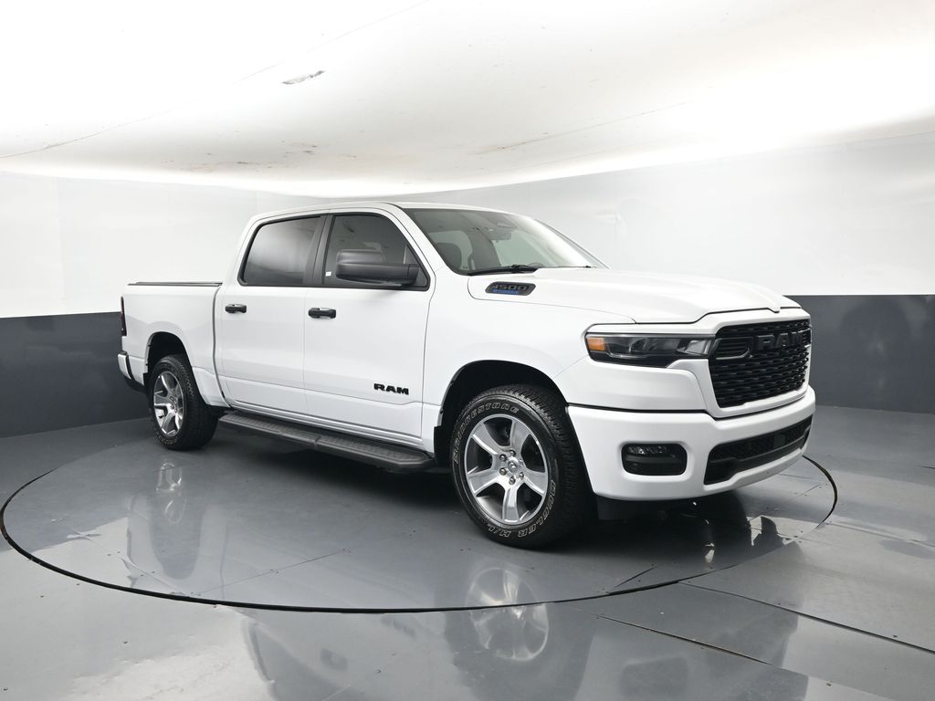 Bright White Clearcoat 2025 RAM 1500 Pickup Truck 4X2 8-Speed Automatic