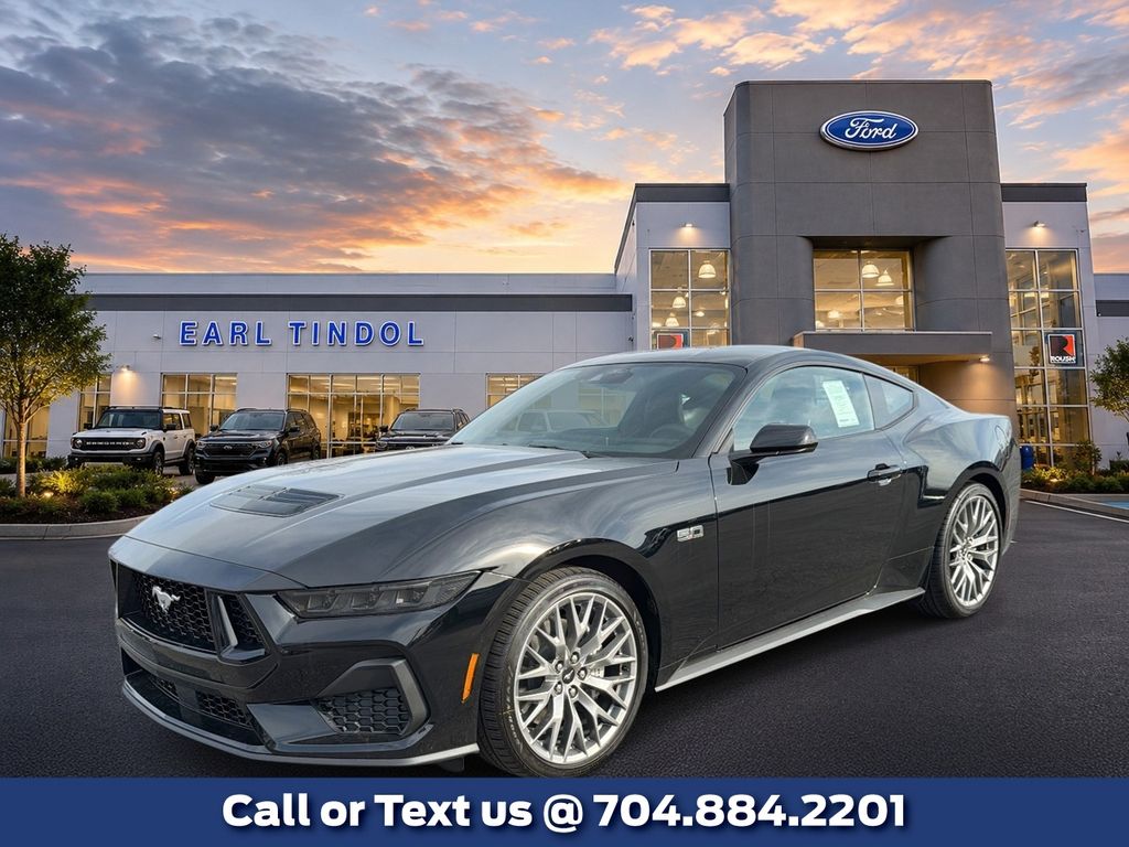 Shadow Black 2026 Ford Mustang Coupe Rear-Wheel Drive Automatic