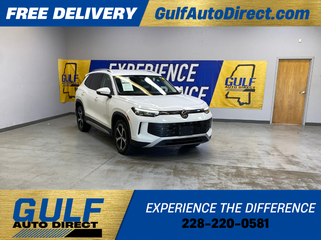 Pure White 2026 Volkswagen Tiguan SUV / Crossover All-Wheel Drive 8-Speed Automatic