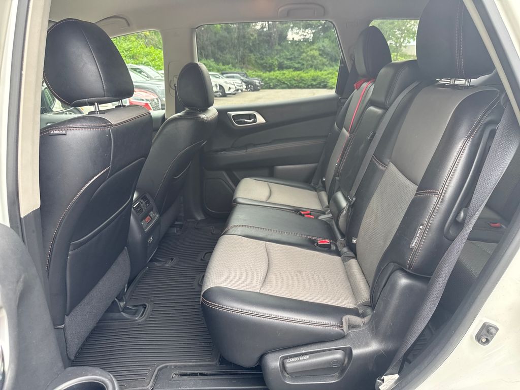 2019 Nissan Pathfinder SV White at Phil Fitts Ford