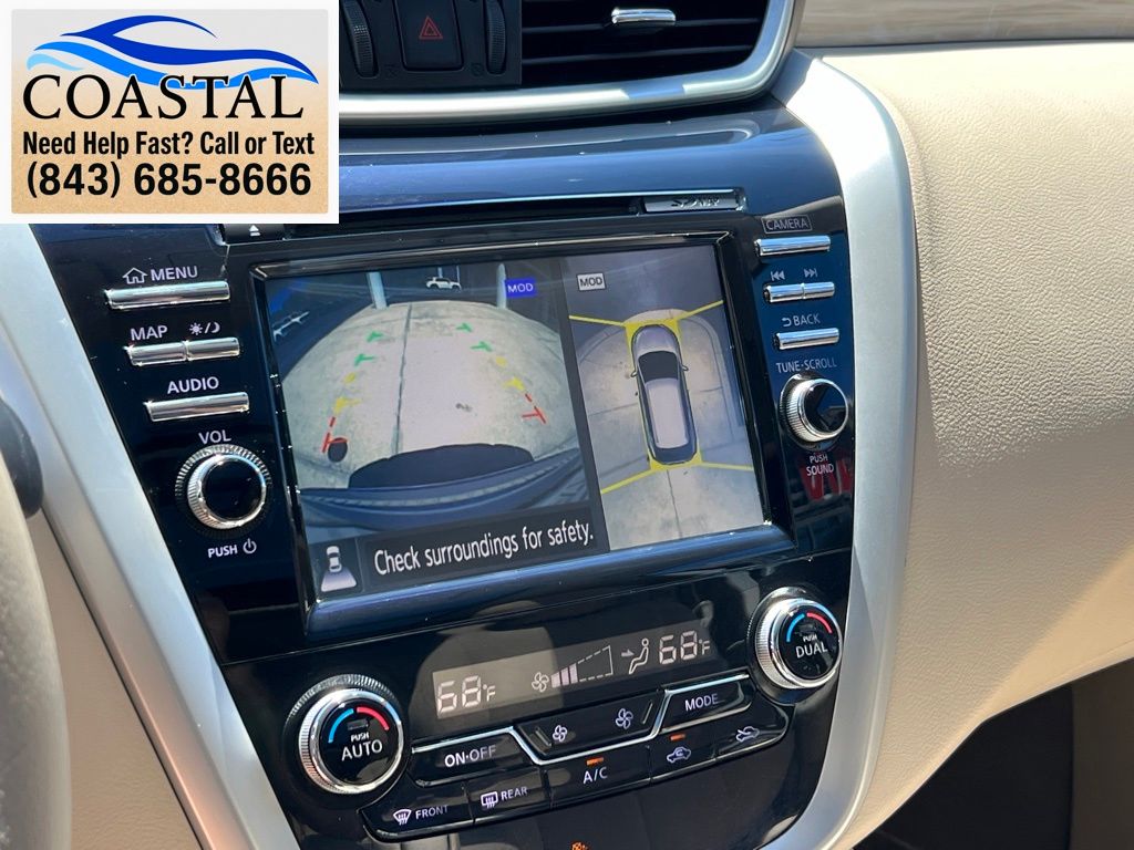 2017 Nissan Murano SV White at Coastal Chevrolet Cadillac