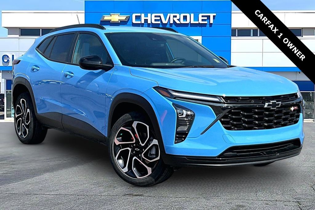 Fountain Blue 2024 Chevrolet Trax RS with 2RS FWD SUV / Crossover Front-Wheel Drive 6-Speed Automatic