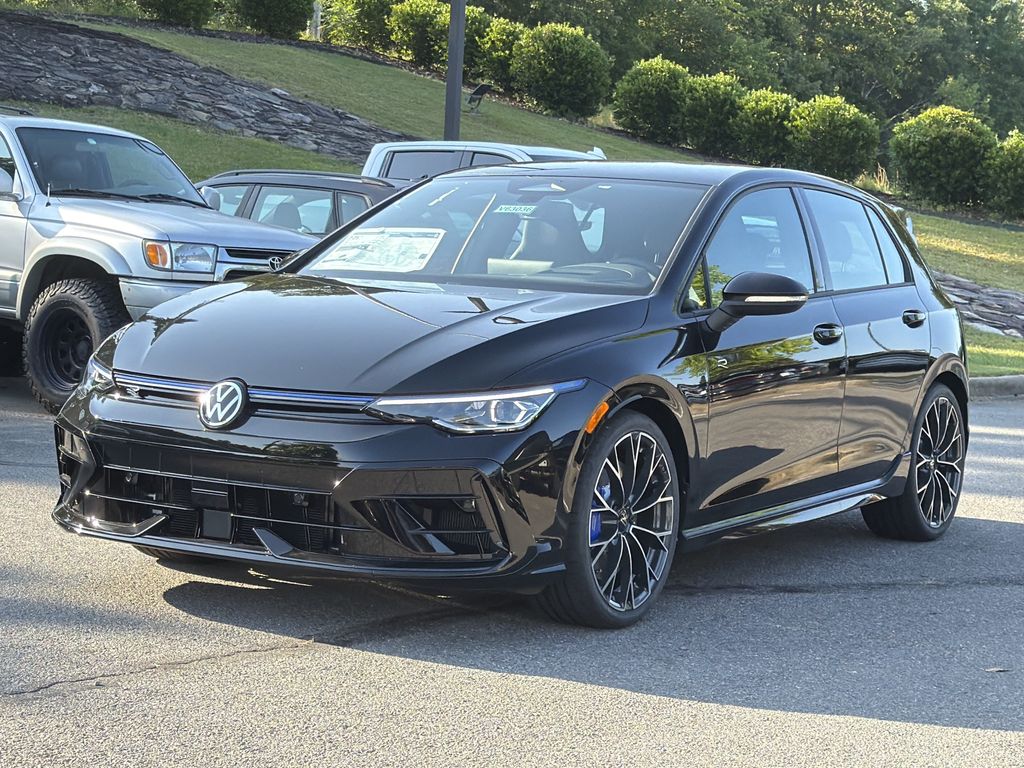Mythos Black Metallic 2026 Volkswagen Golf R Hatchback All-Wheel Drive 7-Speed Dual Clutch