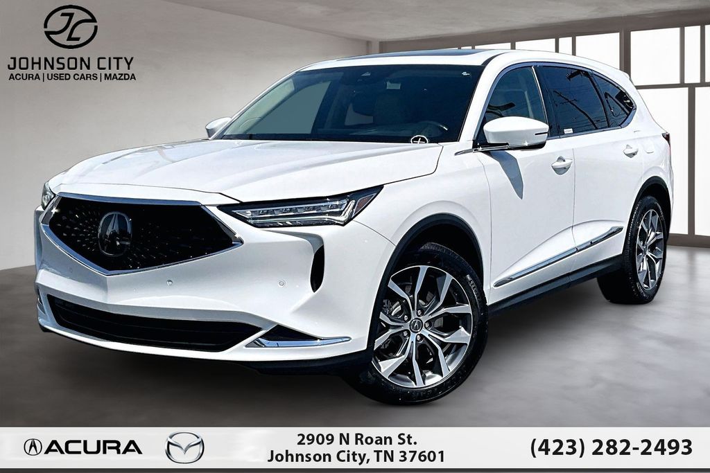 Platinum White Pearl 2024 Acura MDX SH-AWD with Technology Package SUV / Crossover All-Wheel Drive Automatic
