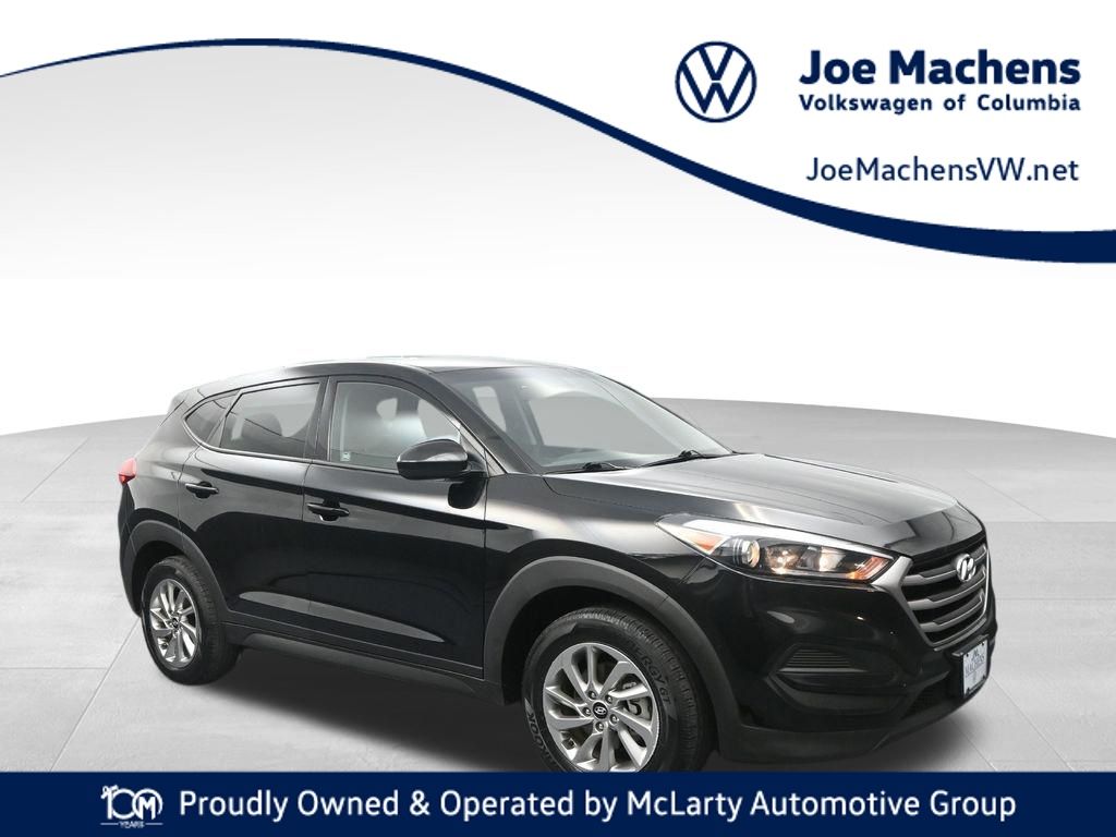 Black Noir Pearl 2018 Hyundai Tucson SUV / Crossover Front-Wheel Drive 6-Speed Automatic