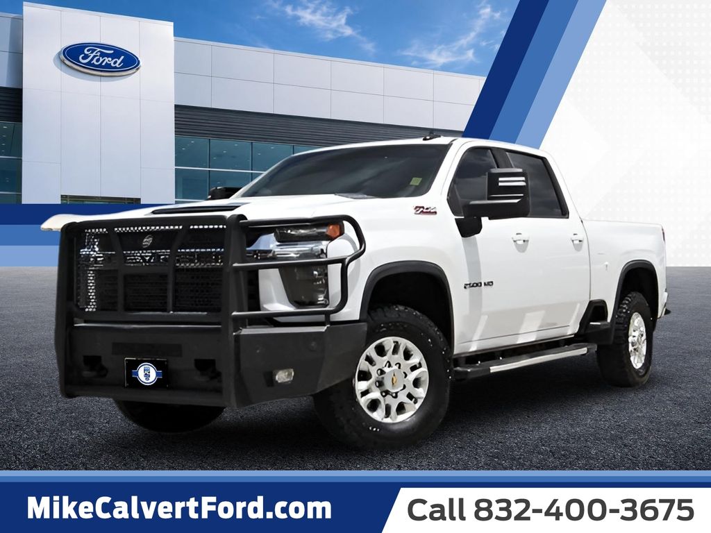 Summit White 2023 Chevrolet Silverado 2500HD Pickup Truck Four-Wheel Drive 6-Speed Automatic