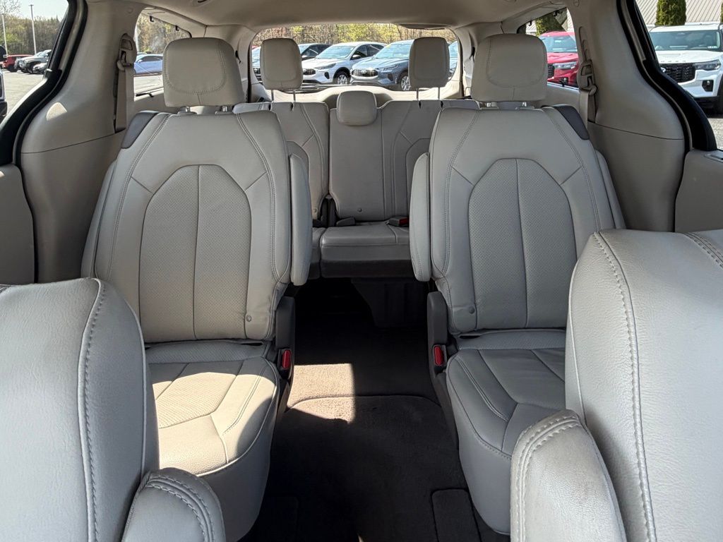 2021 Chrysler Pacifica Touring L White at Klick Lewis Buick Chevrolet