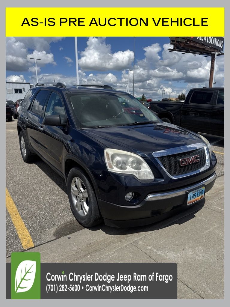 Deep Blue Metallic 2011 GMC Acadia SUV / Crossover All-Wheel Drive 6-Speed Automatic Overdrive