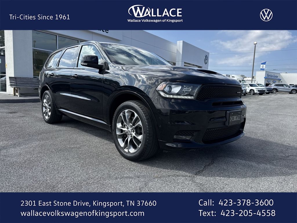 DB Black Crystal Clearcoat 2019 Dodge Durango SUV / Crossover All-Wheel Drive 8-Speed Automatic