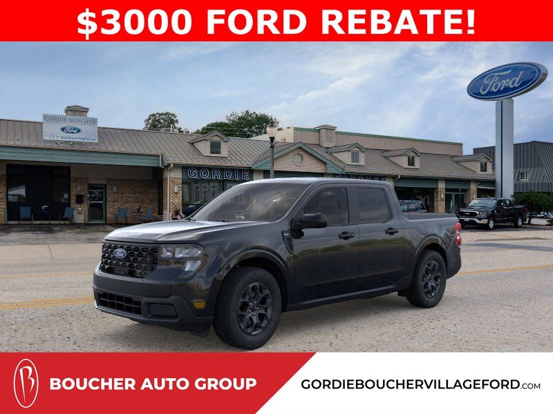 Shadow Black 2025 Ford Maverick Pickup Truck All-Wheel Drive 8-Speed Automatic