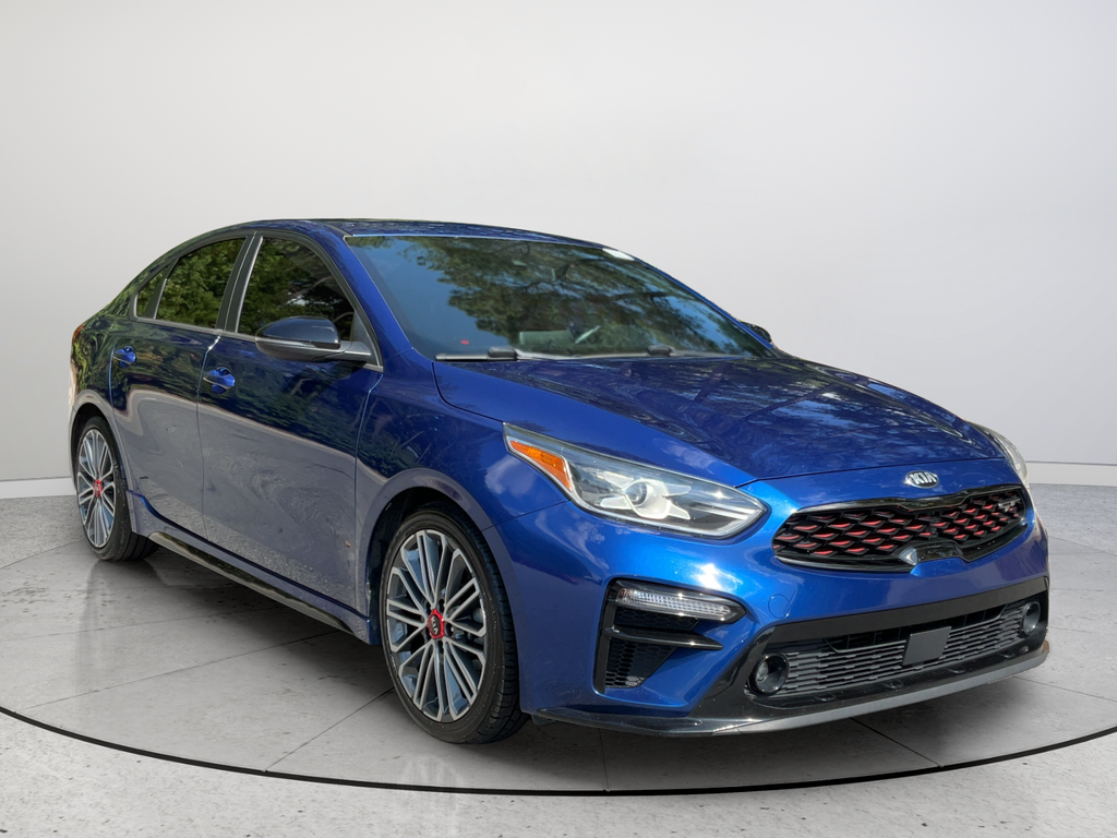 Deep Sea Blue 2021 Kia Forte Sedan Front-Wheel Drive 7-Speed Automatic