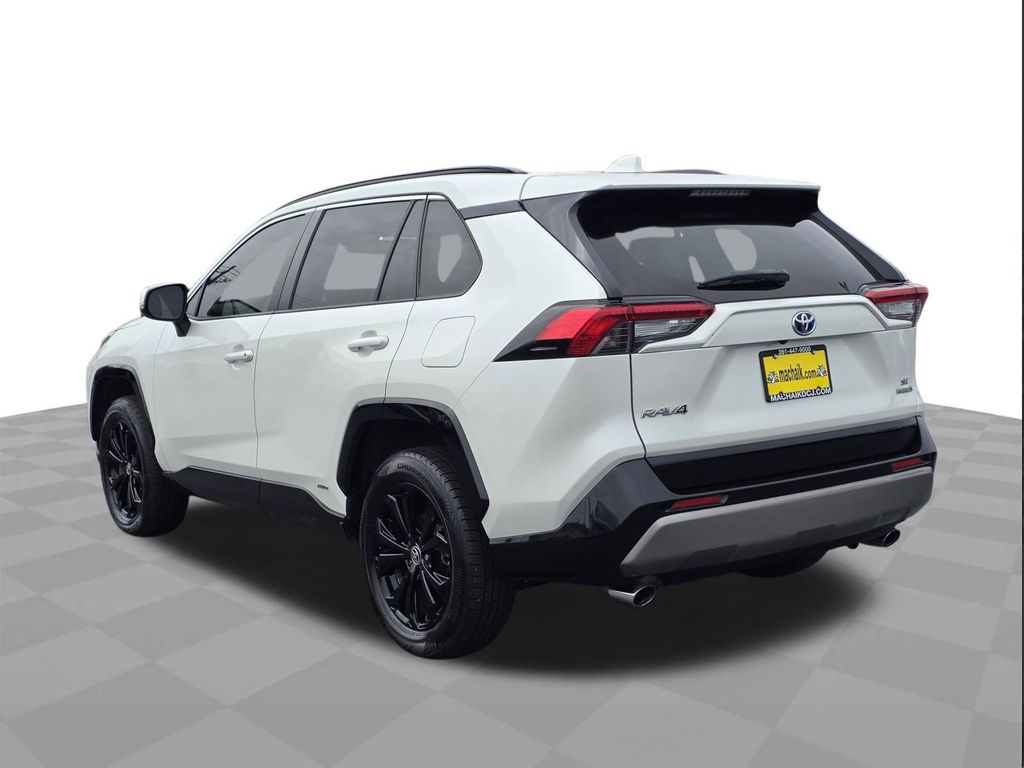 2022 Toyota RAV4 Hybrid SE White at Gullo Toyota
