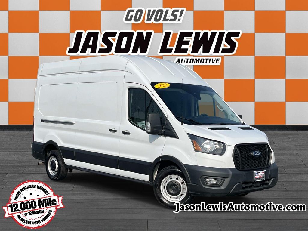 Oxford White 2022 Ford Transit Cargo Van Rear-Wheel Drive