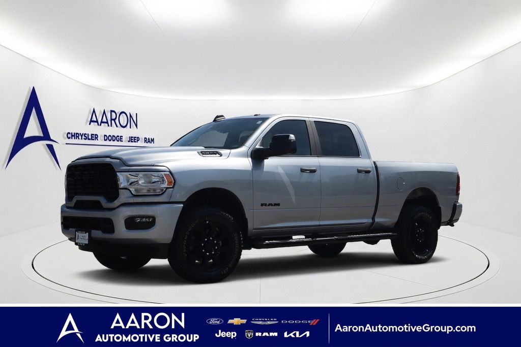 Silver 2026 RAM 2500 Pickup Truck Four-Wheel Drive 8-Speed Automatic