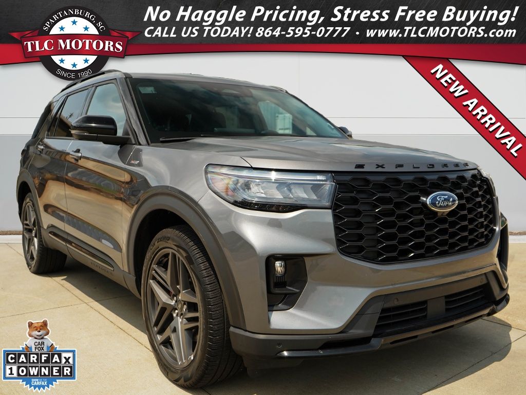 Gray Metallic 2025 Ford Explorer SUV / Crossover All-Wheel Drive Automatic