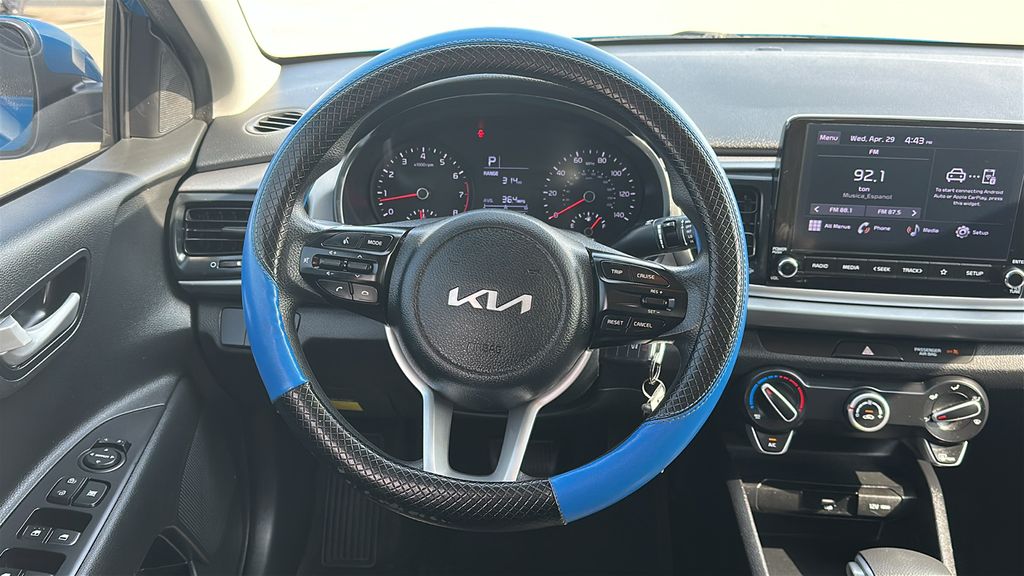 2022 Kia Rio S Blue at Bayway Chrysler Dodge Jeep Ram