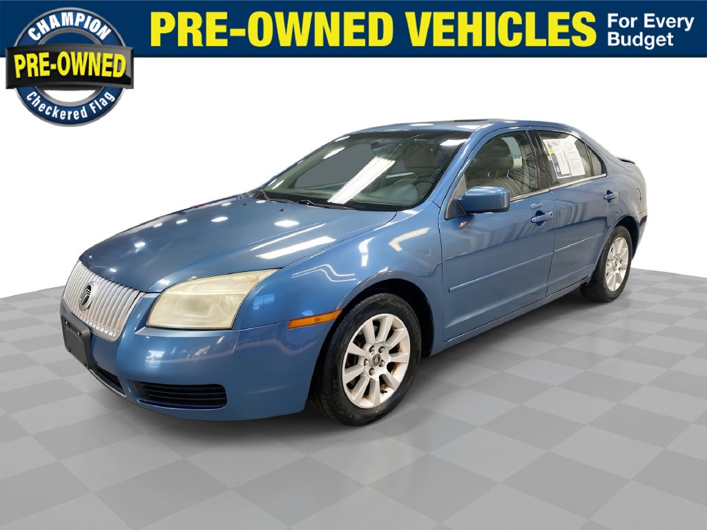 Sport Blue Clearcoat Metallic 2009 Mercury Milan Sedan Front-Wheel Drive 5-Speed Automatic